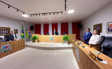 Sessão Ordinária Câmara Municipal Baixa Grande do Ribeiro.