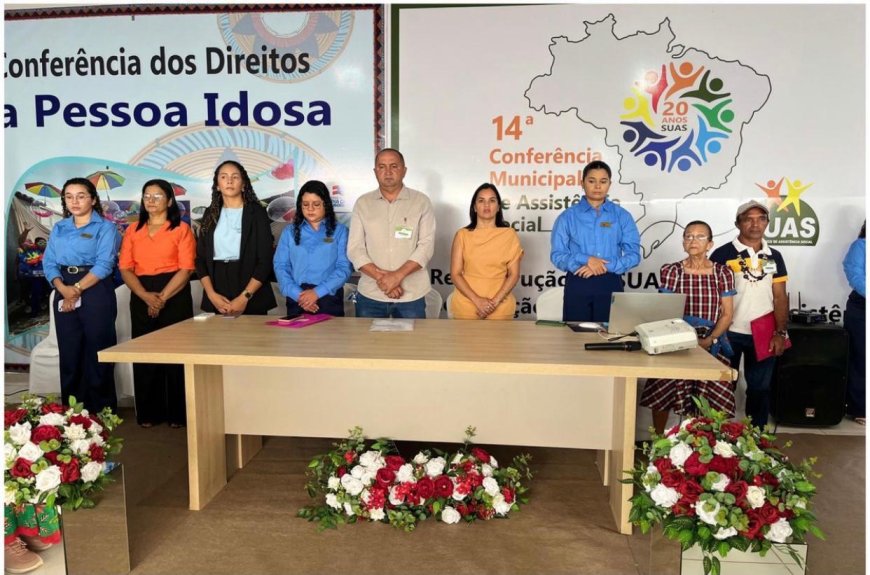 Conferência dos Direitos  da Pessoa Idosa, realizada nesta quinta-feira 05/06/2025 , no auditório do CRAS.