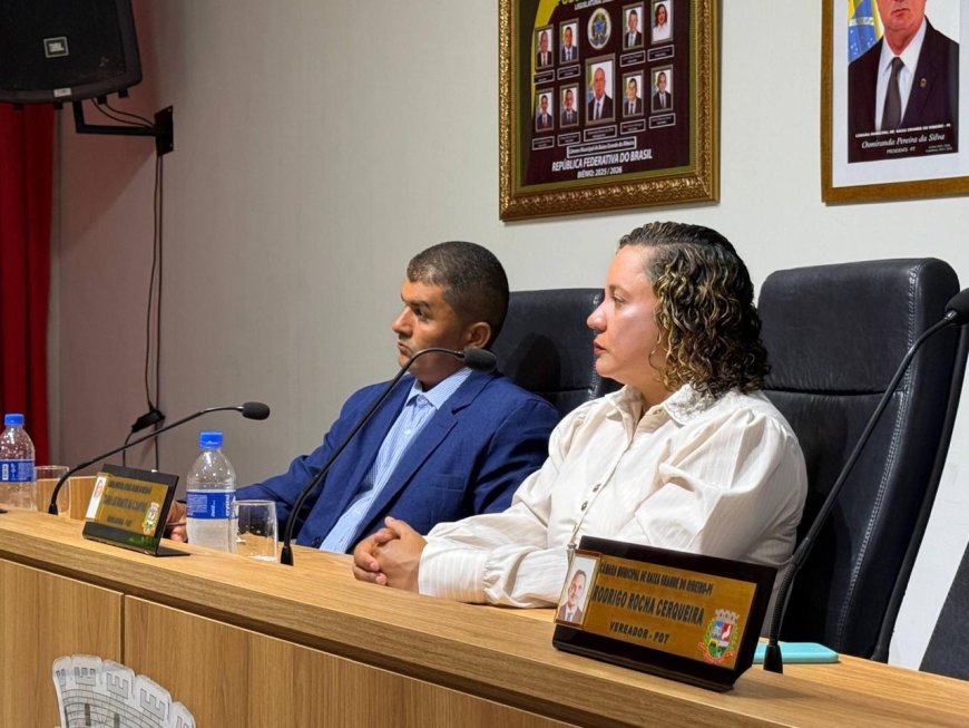 Sessão Ordinária Câmara Municipal Baixa Grande do Ribeiro.