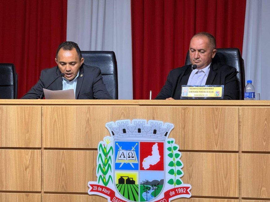 Sessão Ordinária Câmara Municipal Baixa Grande do Ribeiro.