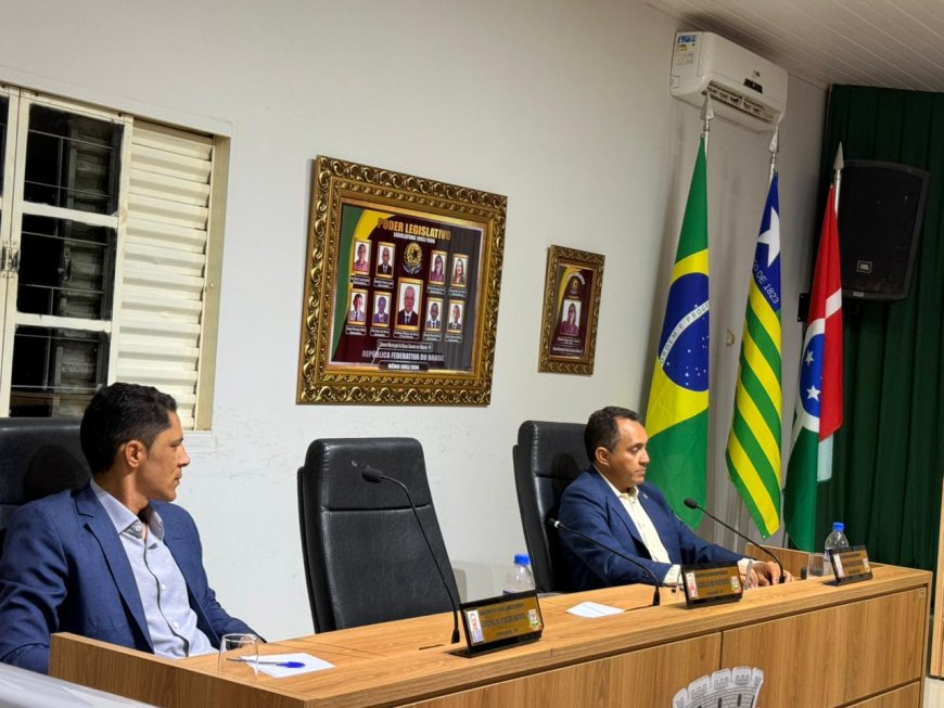 Sessão Ordinária Câmara Municipal Baixa Grande do Ribeiro 18-11-2025