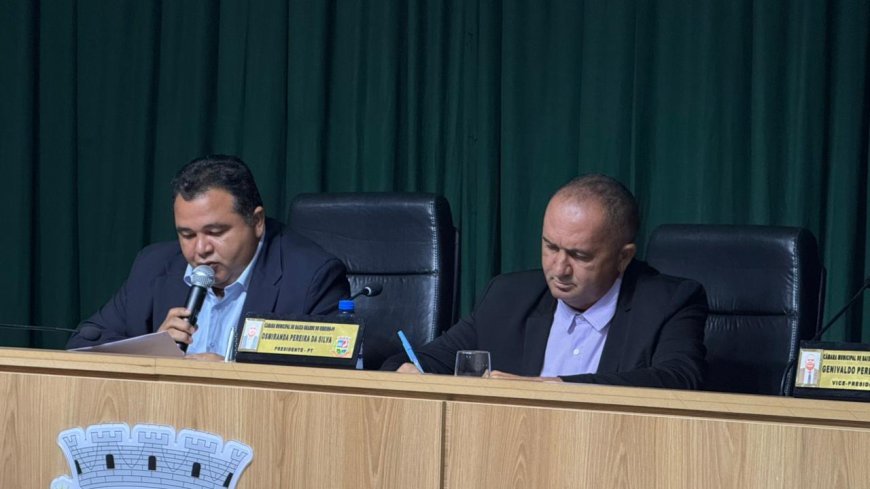 Sessão Ordinária Câmara Municipal  Baixa Grande do Ribeiro 12-12-2025