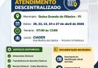 Comunicado de Atendimento Descentralizado
