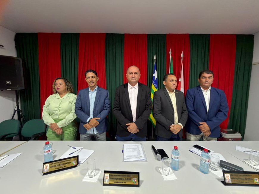 Sessão Extraordinária da Câmara Municipal de Baixa Grande do Ribeiro realizada em 12 de maio de 2026.