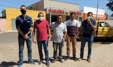 Vereadores acompanham as ações de Regularização Fundiária Urbana em Baixa Grande do Ribeiro