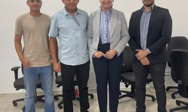 Vereador participa de reunião com a Diretoria de Defesa Social da SSP-PI