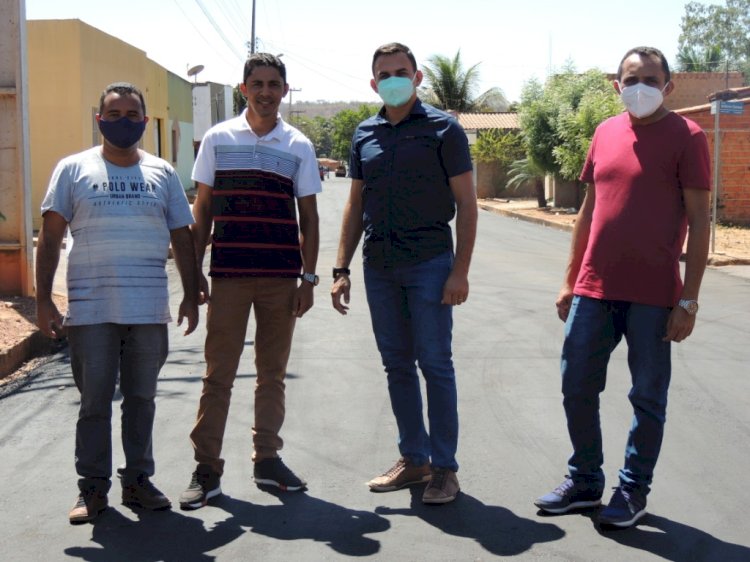 Vereadores fazem visitas obras no Município