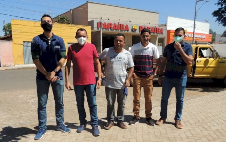 Vereadores acompanham as ações de Regularização Fundiária Urbana em Baixa Grande do Ribeiro