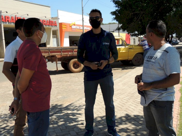 Vereadores acompanham as ações de Regularização Fundiária Urbana em Baixa Grande do Ribeiro