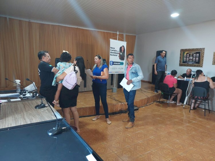 Ação Social permitiu a emissão de mais de 140 Cédulas da Nova Carteira de Identidade em Baixa Grande do Ribeiro